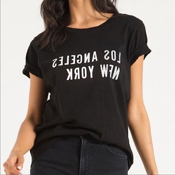 n:PHILANTHROPY Midnight Rambler Black NY LA Shirt - Picture 12 of 15